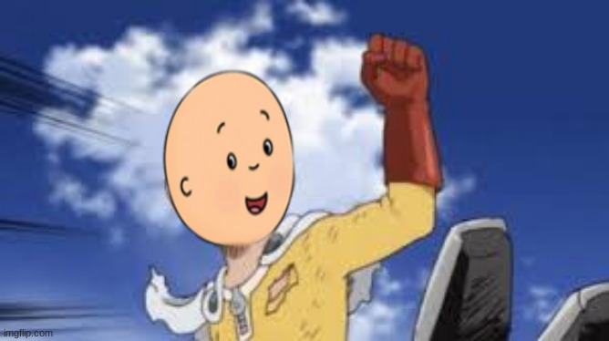 one punch caiu | image tagged in sucess saitama one punch man | made w/ Imgflip meme maker