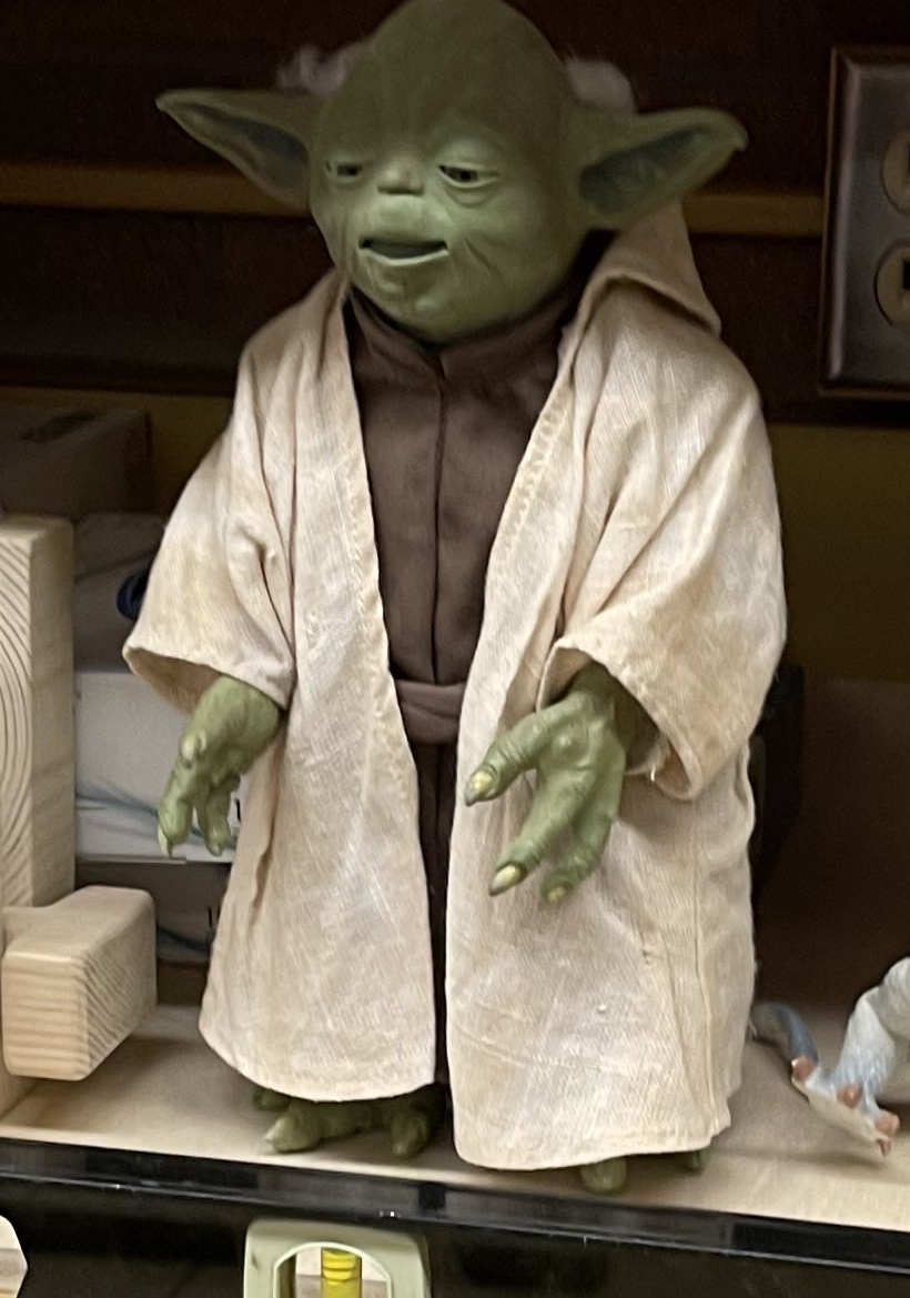 High Quality goofy yoda Blank Meme Template