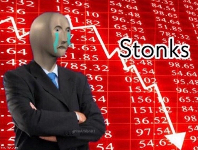 Bad Stonks | image tagged in bad stonks | made w/ Imgflip meme maker