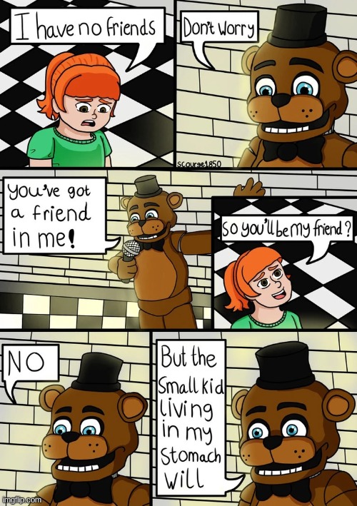 image tagged in comics/cartoons,comic,comics,fnaf | made w/ Imgflip meme maker