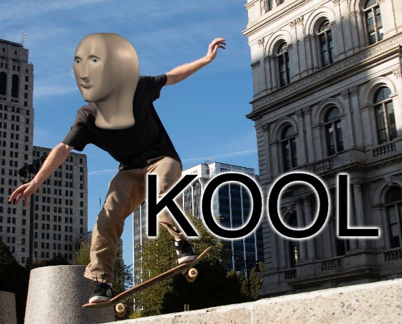 Meme Man Kool Blank Meme Template