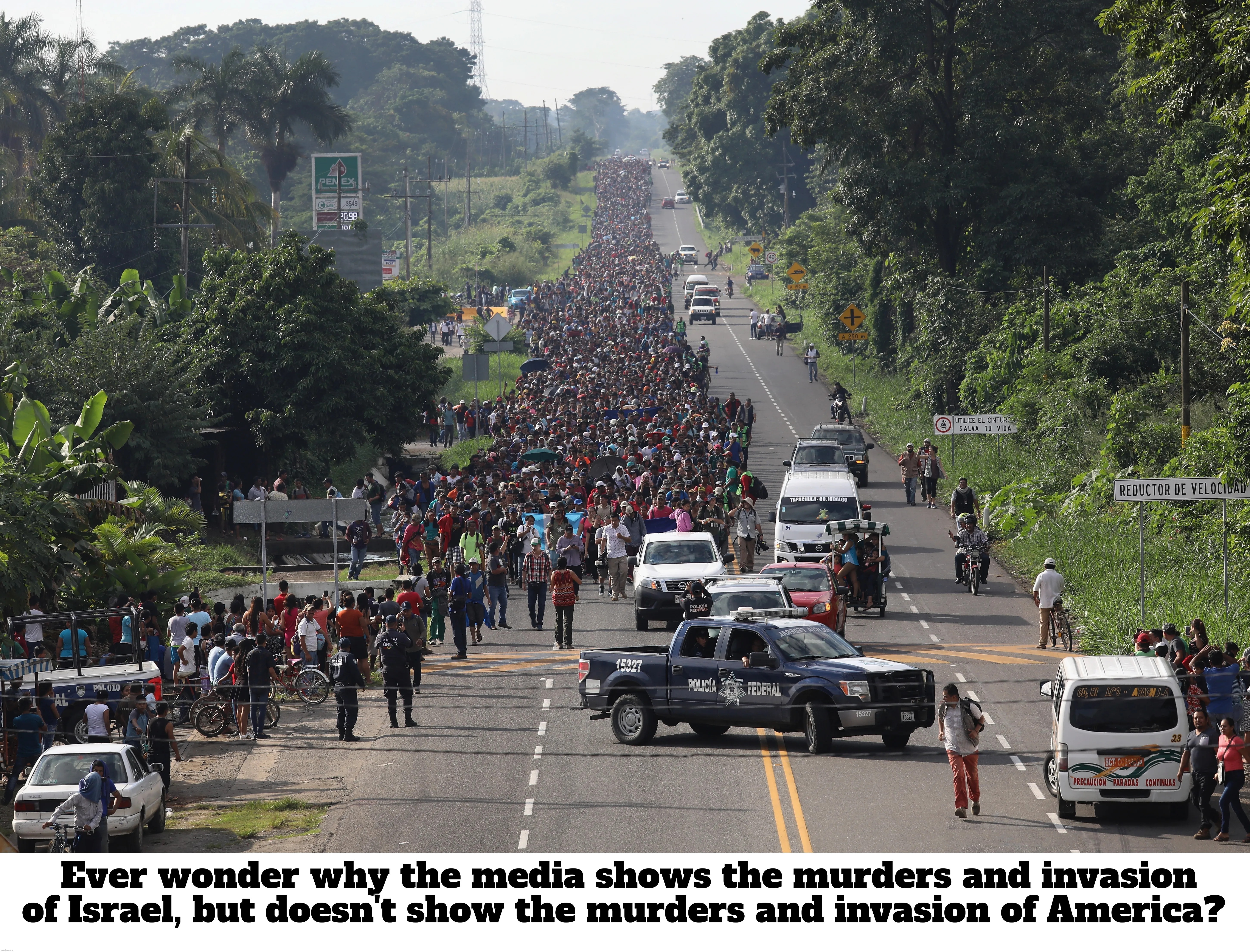 Speaking of Murders and Border Invasions... | image tagged in media bias,border invasion,illegal immigration,illegal immigrants,murderers,invasion | made w/ Imgflip meme maker