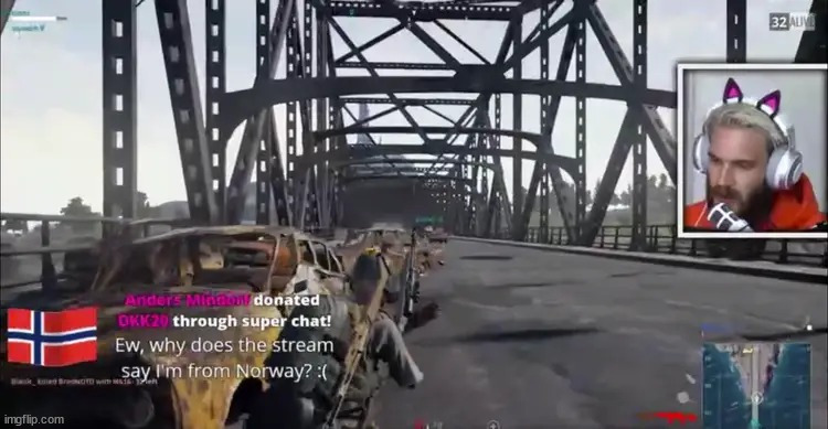 i wonder what he will say? | image tagged in pewdiepie n word | made w/ Imgflip meme maker