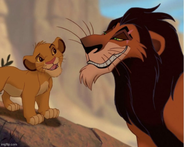 site mods removing my recent accounts be like: | image tagged in lion king scar | made w/ Imgflip meme maker