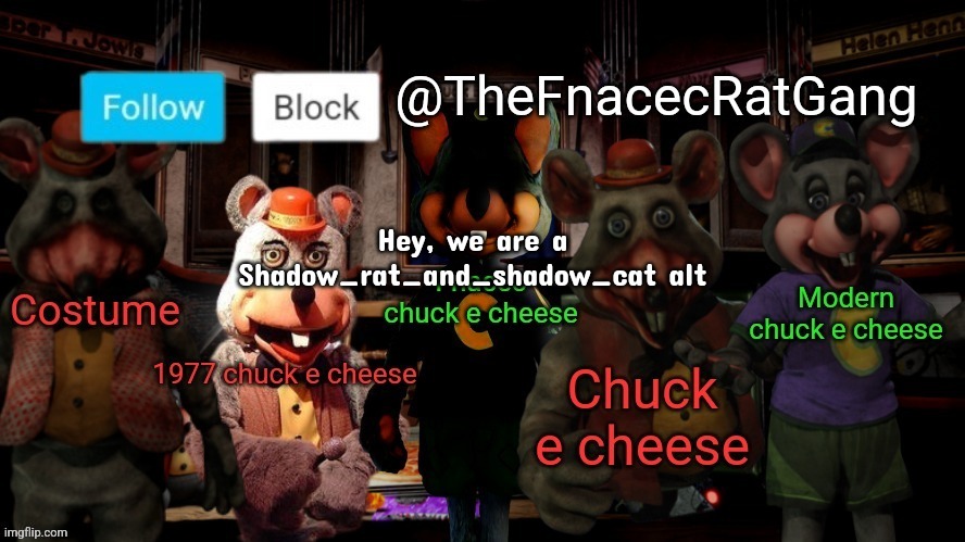 TheFnacecRatGang announcement template | Hey, we are a Shadow_rat_and_shadow_cat alt | image tagged in thefnacecratgang announcement template | made w/ Imgflip meme maker