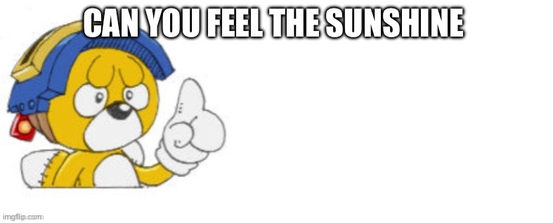 Tails doll says | CAN YOU FEEL THE SUNSHINE | image tagged in tails doll says | made w/ Imgflip meme maker