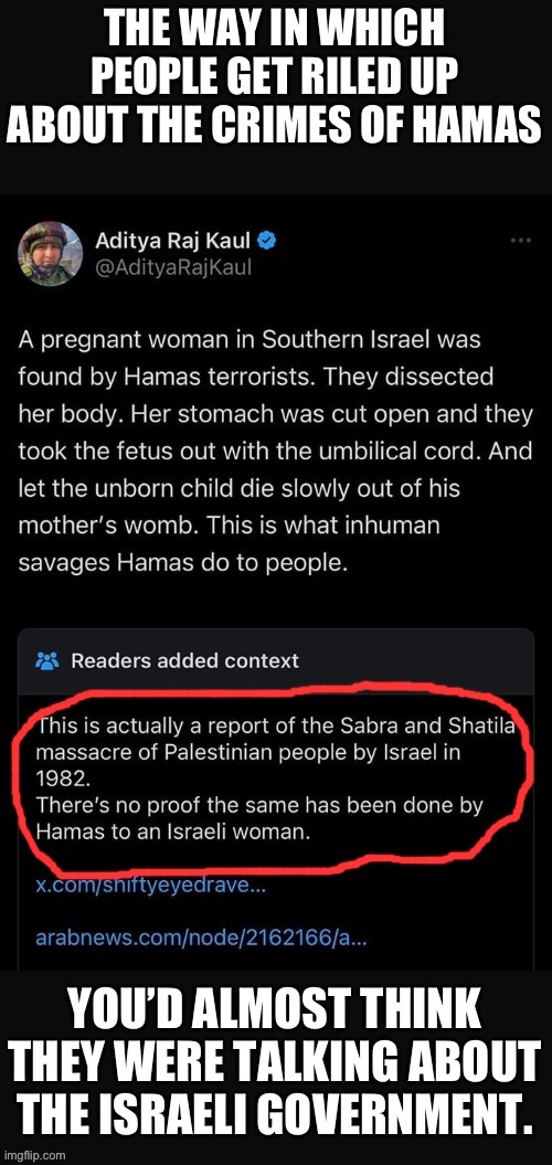 It becomes more obvious when they mention 40 dead children instead of 500. | image tagged in israel,palestine,war crimes,genocide,fascist,ethnic cleansing | made w/ Imgflip meme maker