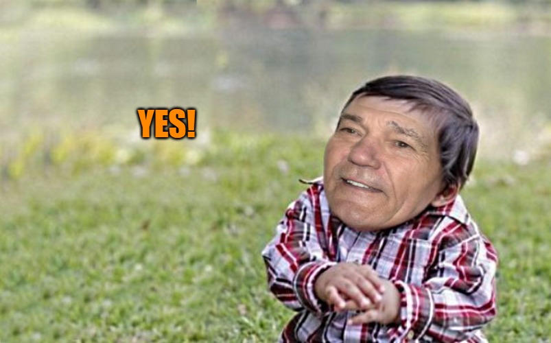 evil-kewlew-toddler | YES! | image tagged in evil-kewlew-toddler | made w/ Imgflip meme maker