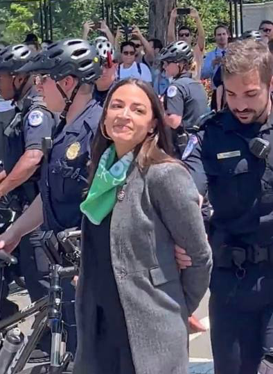 AOC Arrested? Blank Meme Template