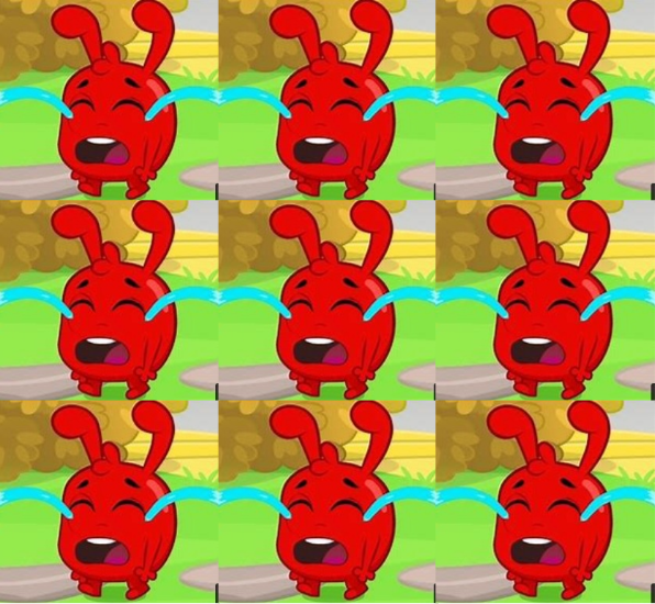 morphle crying crosscolor Blank Meme Template