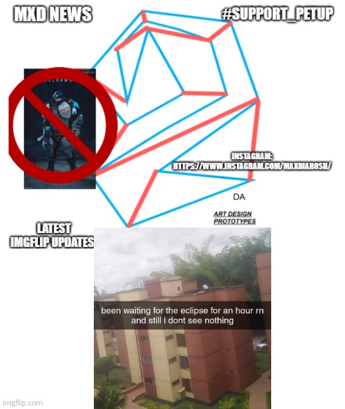 fr | image tagged in mxd news temp remastered,solar eclipse | made w/ Imgflip meme maker