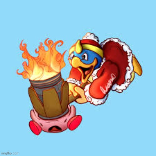 Kirby got ratiod by DEDEDE | image tagged in memes,king dedede,ratio | made w/ Imgflip meme maker