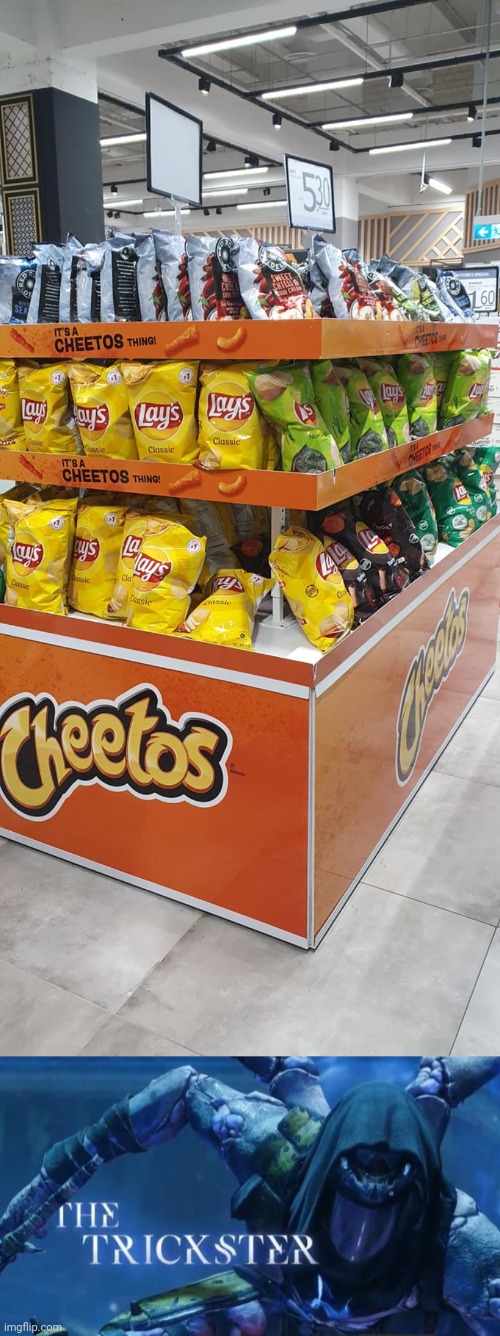 Aw yes, Cheetos | image tagged in the trickster,chips,chip,you had one job,memes,cheetos | made w/ Imgflip meme maker