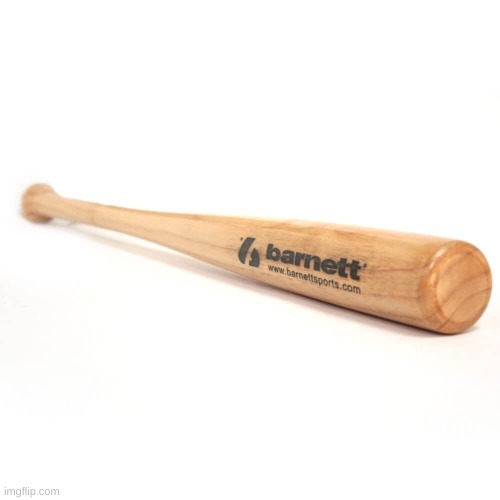 baseball bat | image tagged in baseball bat | made w/ Imgflip meme maker