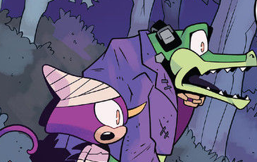 vector and espio gasp Blank Meme Template
