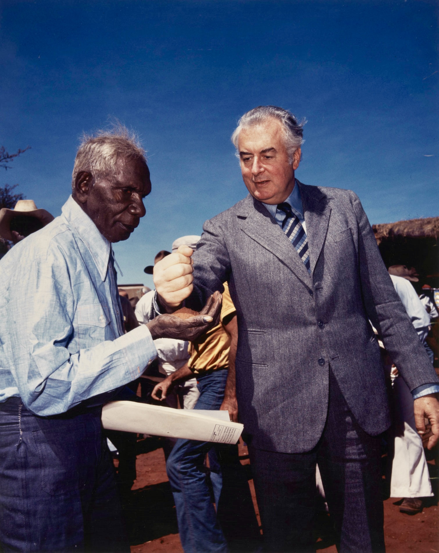 Maintain Your Rage and Your Enthusiasm Gough Whitlam Blank Meme Template