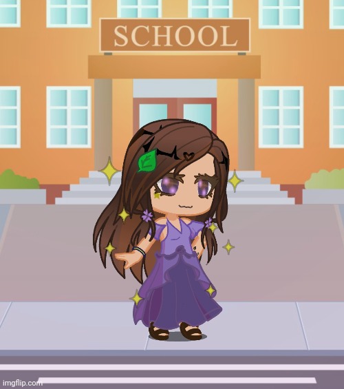 Finally got Gacha life 2! First design using the app, the whole game is  absolutely amazing I was shaking as it downloaded - Imgflip