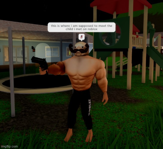 roblox muscle - All Templates - Create meme / Meme Generator 