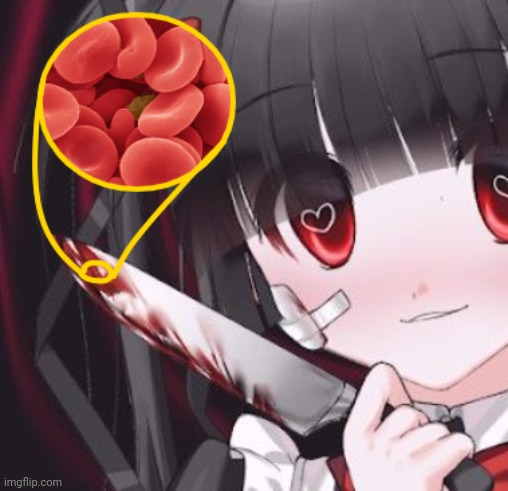 Blood isn't edgy also new temp | made w/ Imgflip meme maker