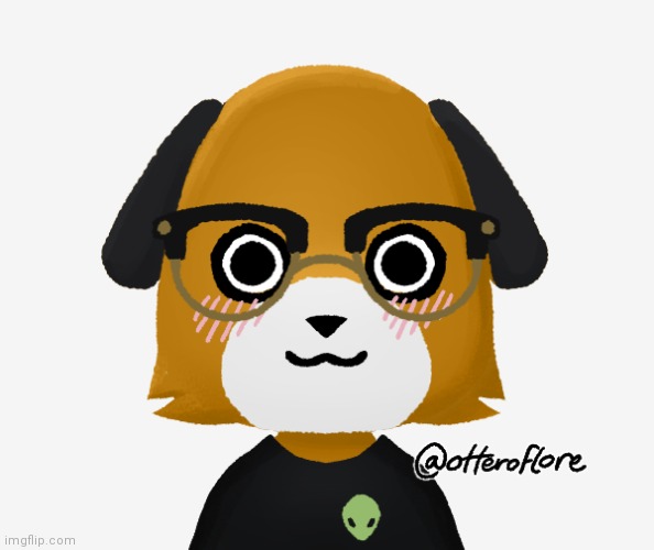 AC Dog with Blank stare picrew Blank Meme Template