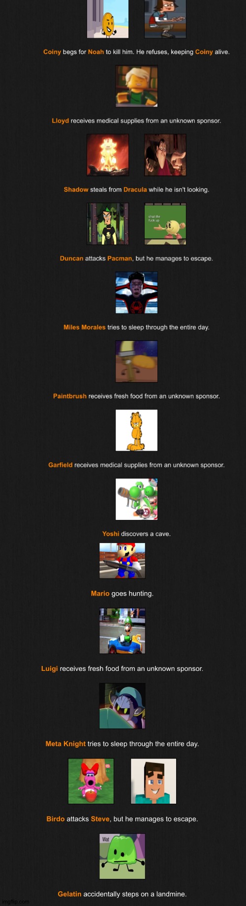 Fresh trading. Gelatin was so immature he steps on a landmine. Wow. | made w/ Imgflip meme maker
