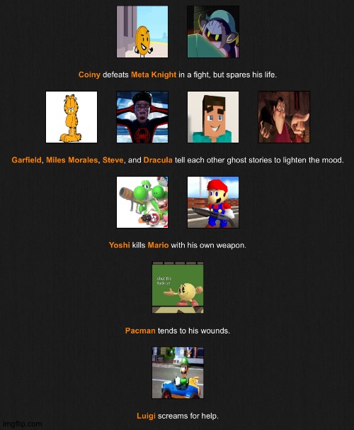 After all the times he's used his best friend as a tool, Mario gets what he deserves. | made w/ Imgflip meme maker