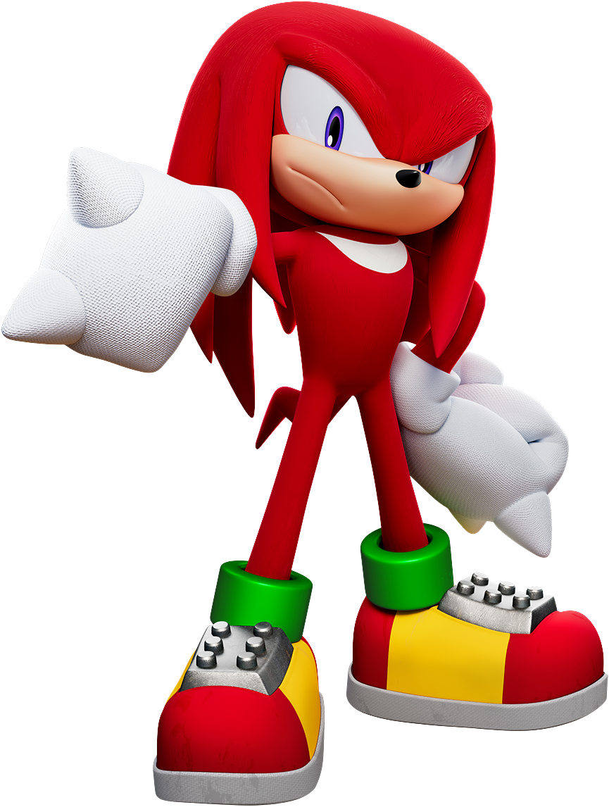 High Quality Knuckles The Echidna Blank Meme Template