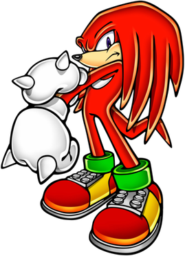 Knuckles The Echidna Blank Meme Template