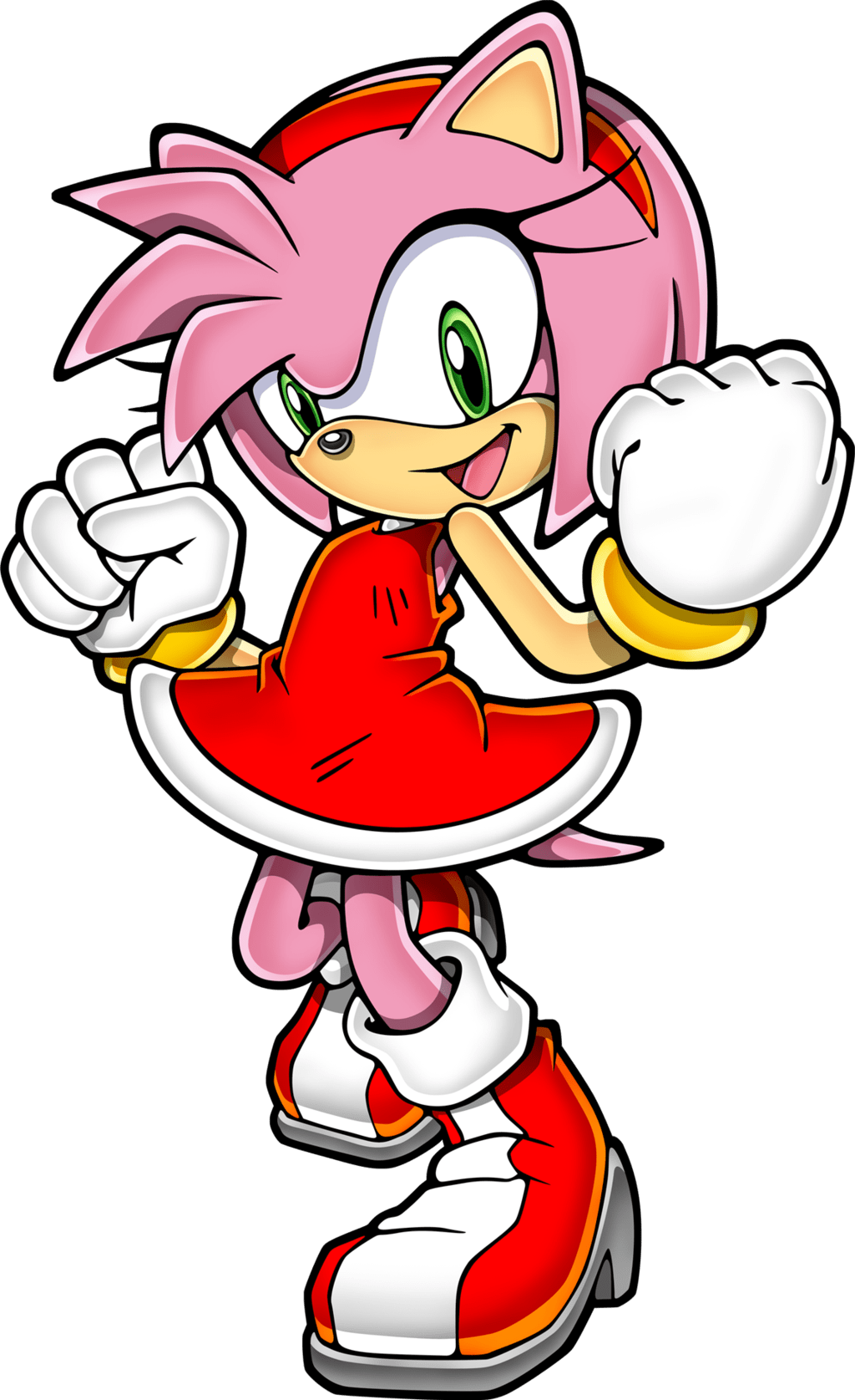 High Quality Amy Rose Blank Meme Template