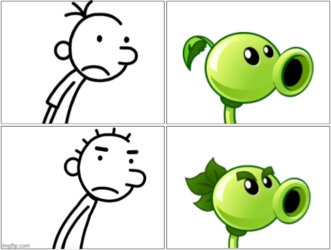 Guys I have theory | image tagged in memes,diary of a wimpy kid,plants vs zombies | made w/ Imgflip meme maker