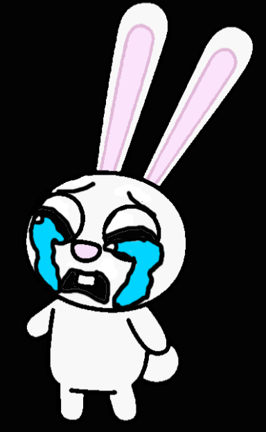 Bun bun Crying Blank Meme Template