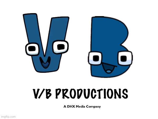 V/B Productions Logo | V/B PRODUCTIONS | image tagged in alphabet lore,logo | made w/ Imgflip meme maker