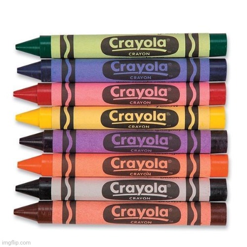 Crayola Crayons | image tagged in crayola crayons | made w/ Imgflip meme maker
