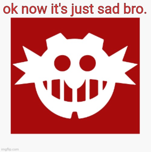 eggman's announcement temp | ok now it's just sad bro. | image tagged in eggman's announcement temp | made w/ Imgflip meme maker