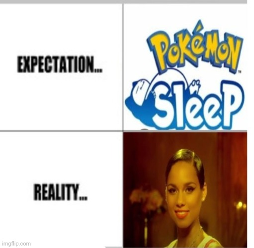 Pokemon Sleep, FDNY, and fire hazard in the nutshell thanks to that Alicia Keys' song titled Girl on Fire | image tagged in expectation vs reality,pokemon,fire | made w/ Imgflip meme maker