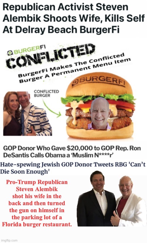 Guess He Could Not Die Soon Enough, But Wanted Company | image tagged in 'guns don't kill' republicans do | made w/ Imgflip meme maker