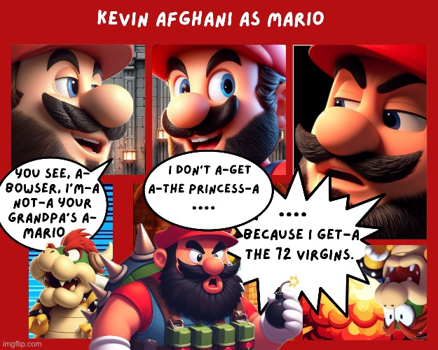 Mario (Peace Be Upon Him) Finally Broke the Cycle | image tagged in mario,bowser,nintendo | made w/ Imgflip meme maker
