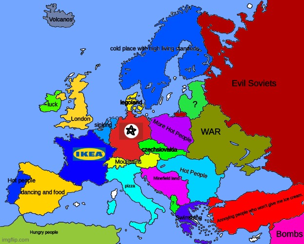 Europe according to the rest of the world - Imgflip