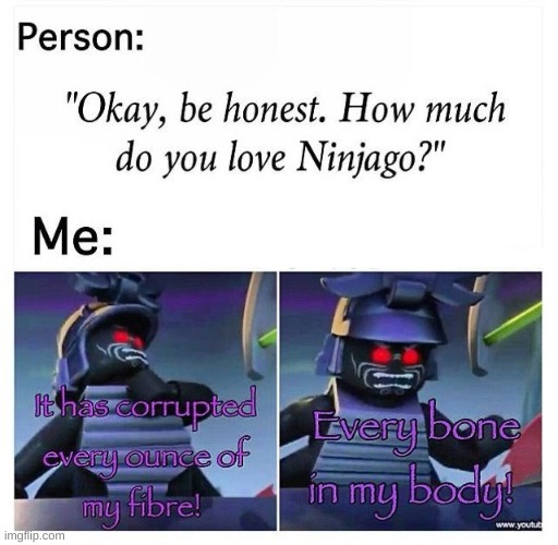 I've watched Ninjago for so long lol | made w/ Imgflip meme maker