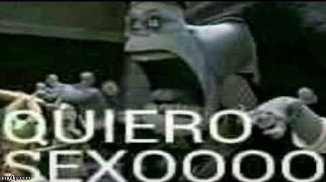 QUIERO SEXOOOO | image tagged in quiero sexoooo | made w/ Imgflip meme maker