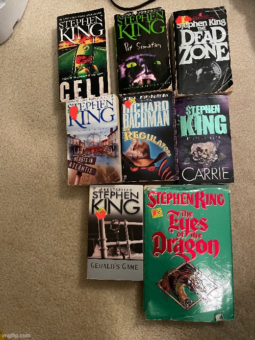 Which Stephen King book are you reading the hardest ? | made w/ Imgflip meme maker