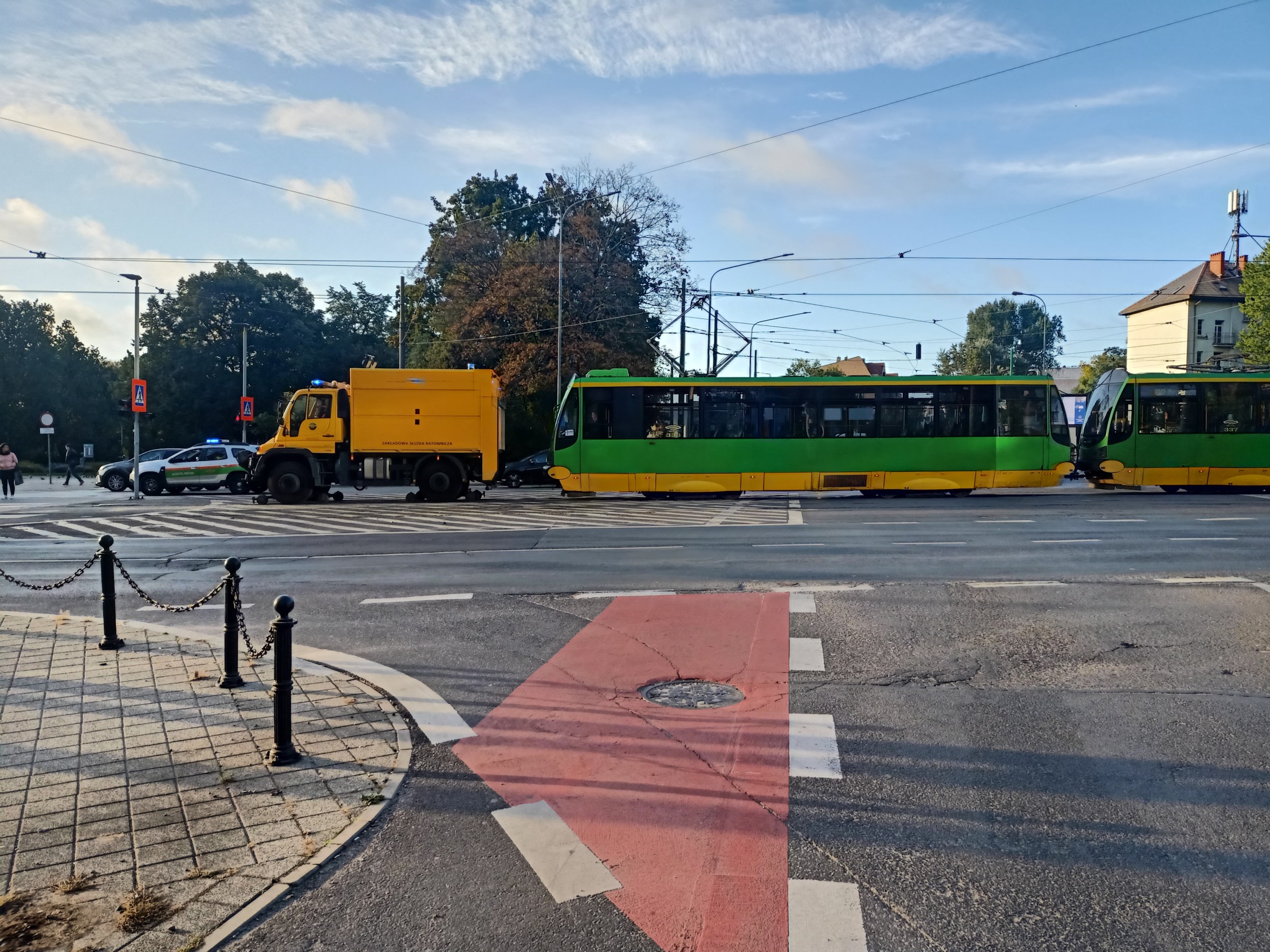 Holowany tramwaj poznan Blank Meme Template