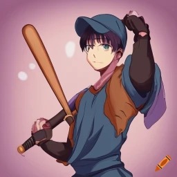 Baseball Player (Day 1 of anime posting) Blank Meme Template