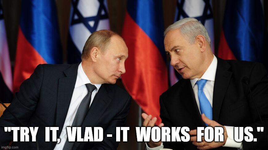 How it Works | "TRY  IT,  VLAD - IT  WORKS  FOR   US." | image tagged in vladimir putin | made w/ Imgflip meme maker