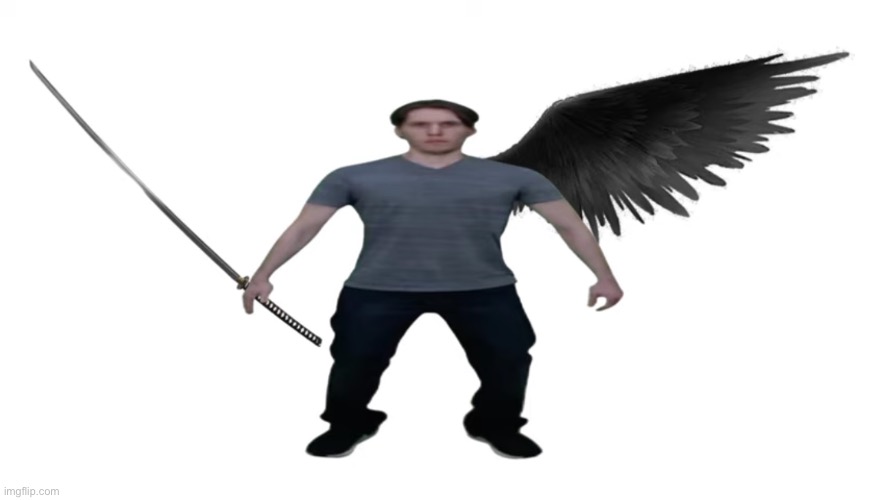 I’m sick and can’t go to school, have a one winged jerma | made w/ Imgflip meme maker