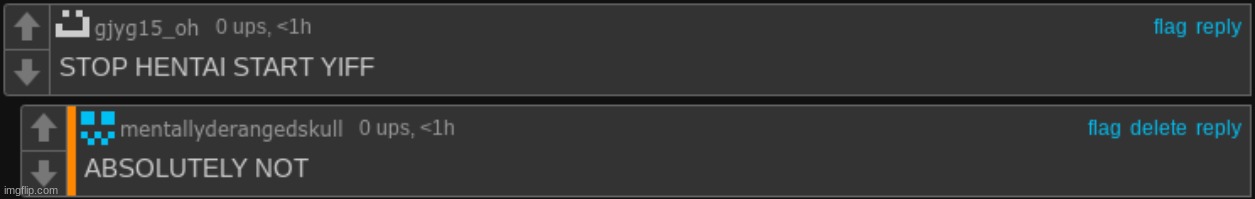 i would rather have hentai than rule 34 of humanoid animals | made w/ Imgflip meme maker