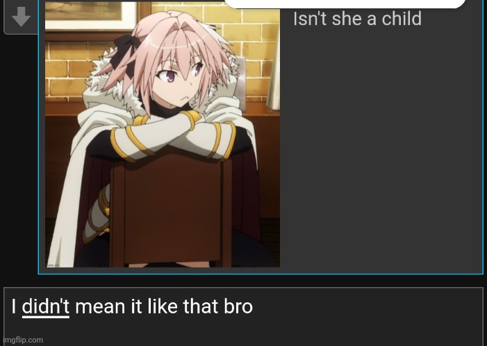 made w/ Imgflip meme maker