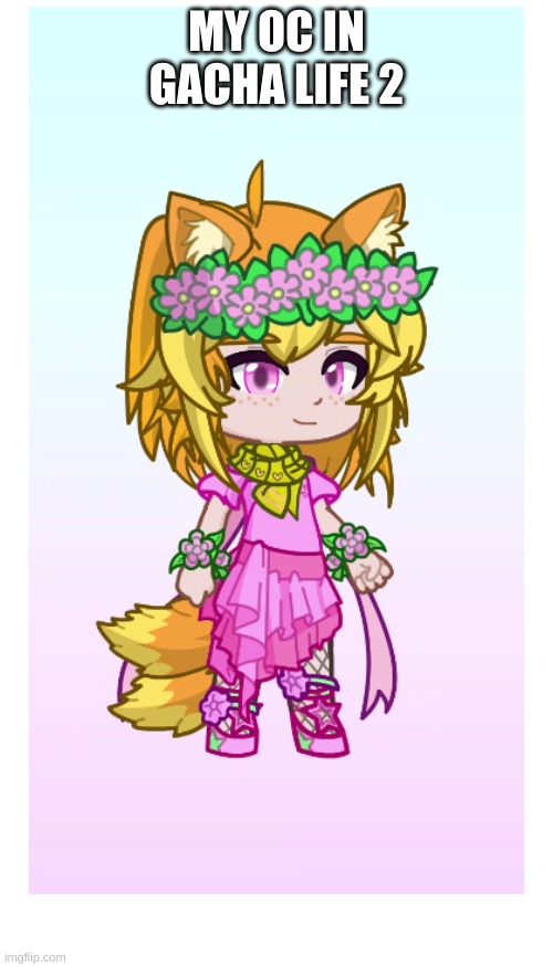 Making my Oc in gacha life!