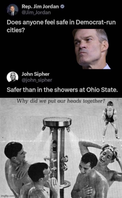 Showers--All That Glitters Is Not Golden | image tagged in conservative hypocrisy | made w/ Imgflip meme maker