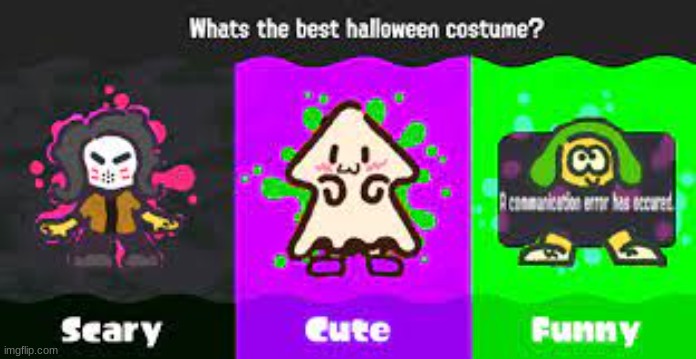 THE SPOOKI MONTH HAS AWAKEN ME FROM MY SLUMBER!! Anyways streamfest time. | image tagged in splatoon,halloween,memes,spooky month | made w/ Imgflip meme maker